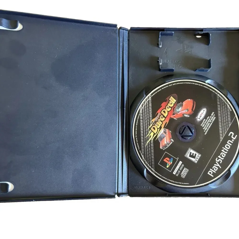 Top Gear Daredevil PS2 PlayStation 2 Disc And Case Tested Working
